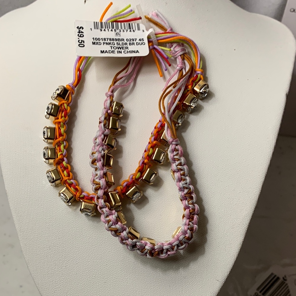 Colorful Braided Bracelet Set